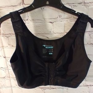 Marena Recovery Surgical Black Bra 42-44